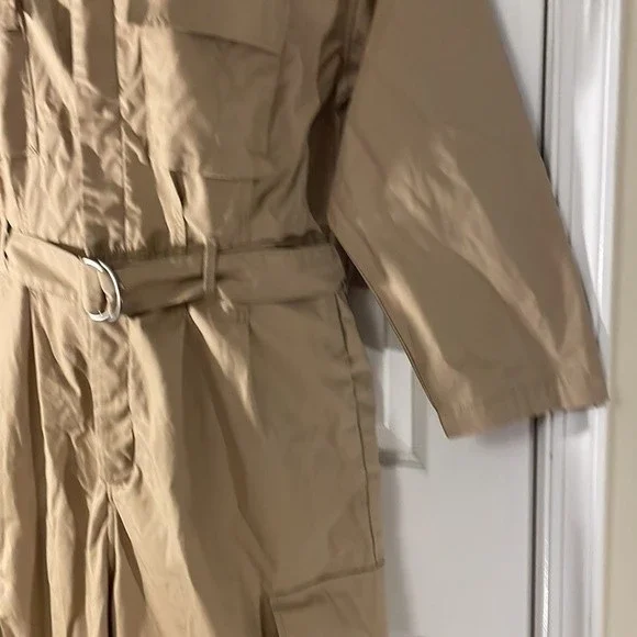 Levi’s Khaki Camel Belted Flight Suit XL - Picture 6 of 10